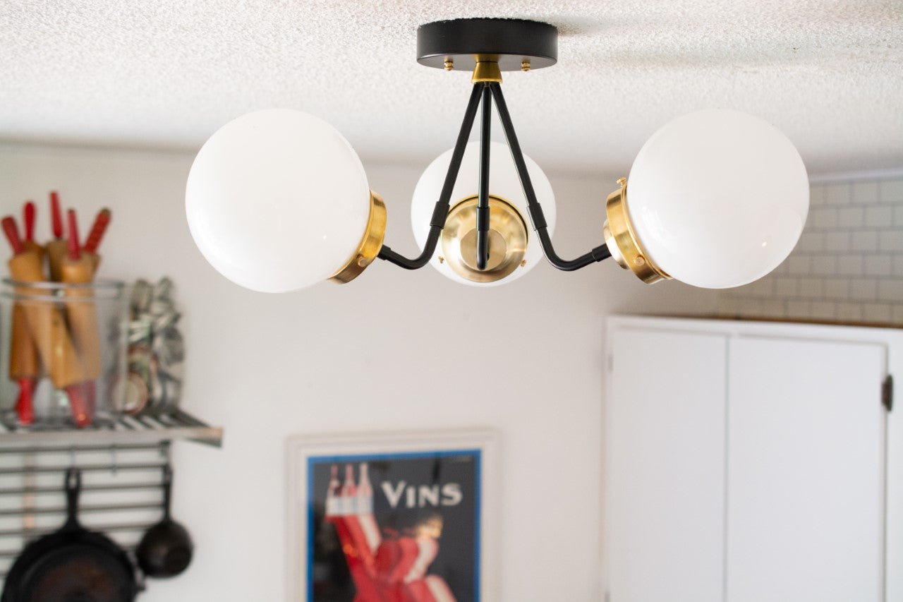 When to Use a Flush Ceiling Light vs a Semi Flush Ceiling Light