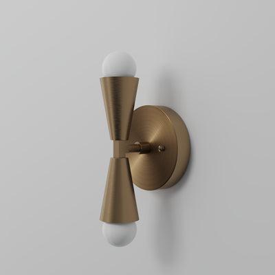 Ansonia - Two Light Mid Century Inspired Sconce