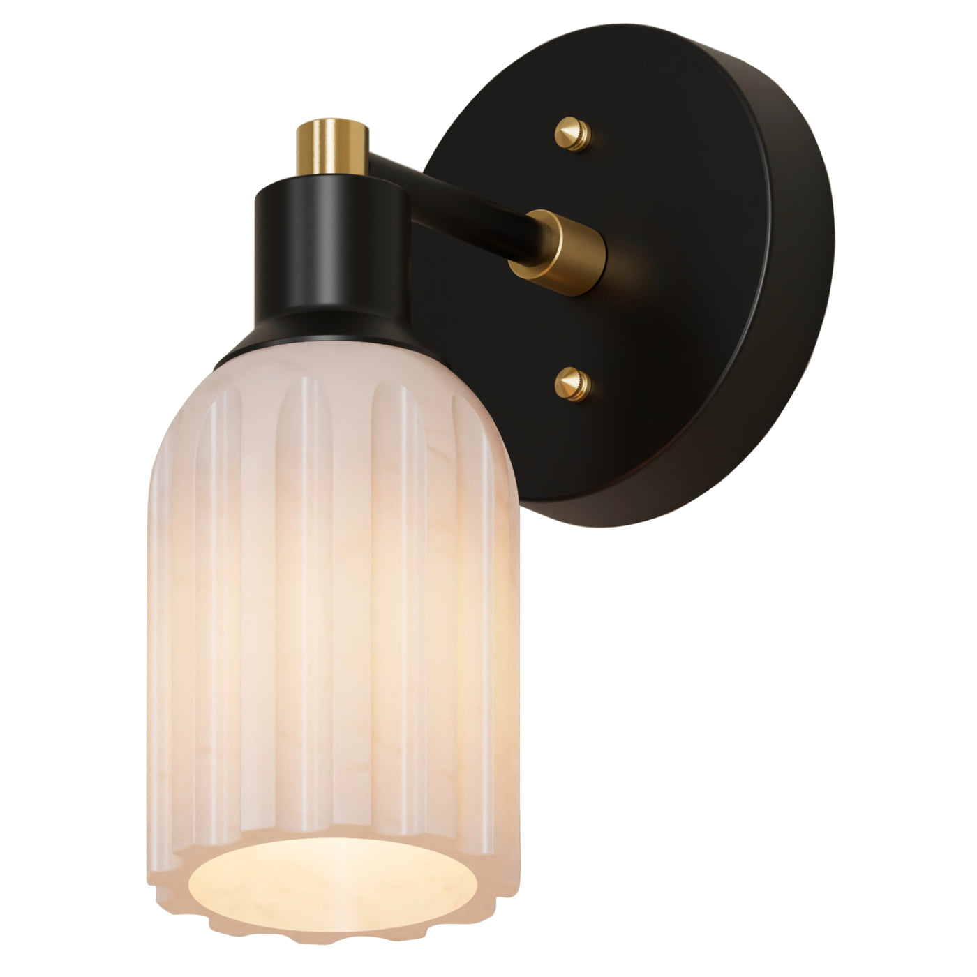 Bisbee - Alabaster Single Light Sconce