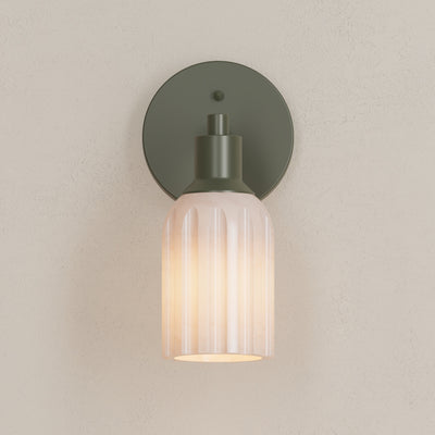 Bisbee - Alabaster Single Light Sconce