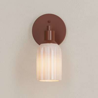 Bisbee - Alabaster Single Light Sconce