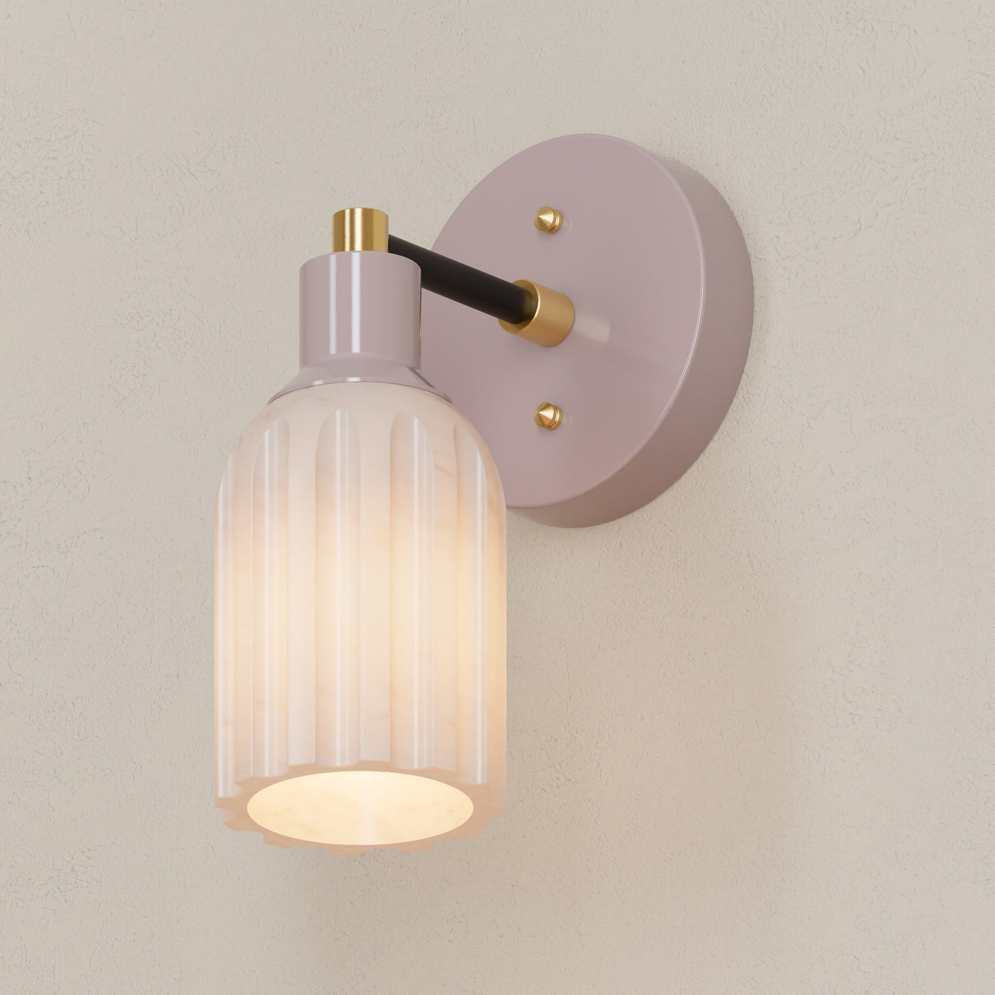 Bisbee - Alabaster Single Light Sconce