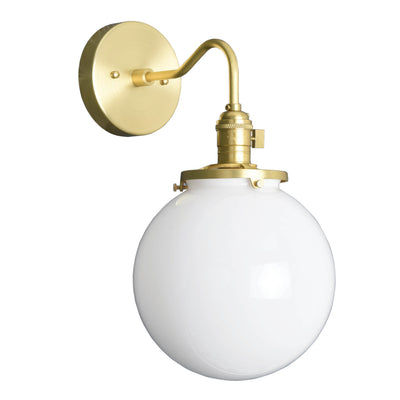 Altha - 8" Globe Bathroom Vanity Sconce