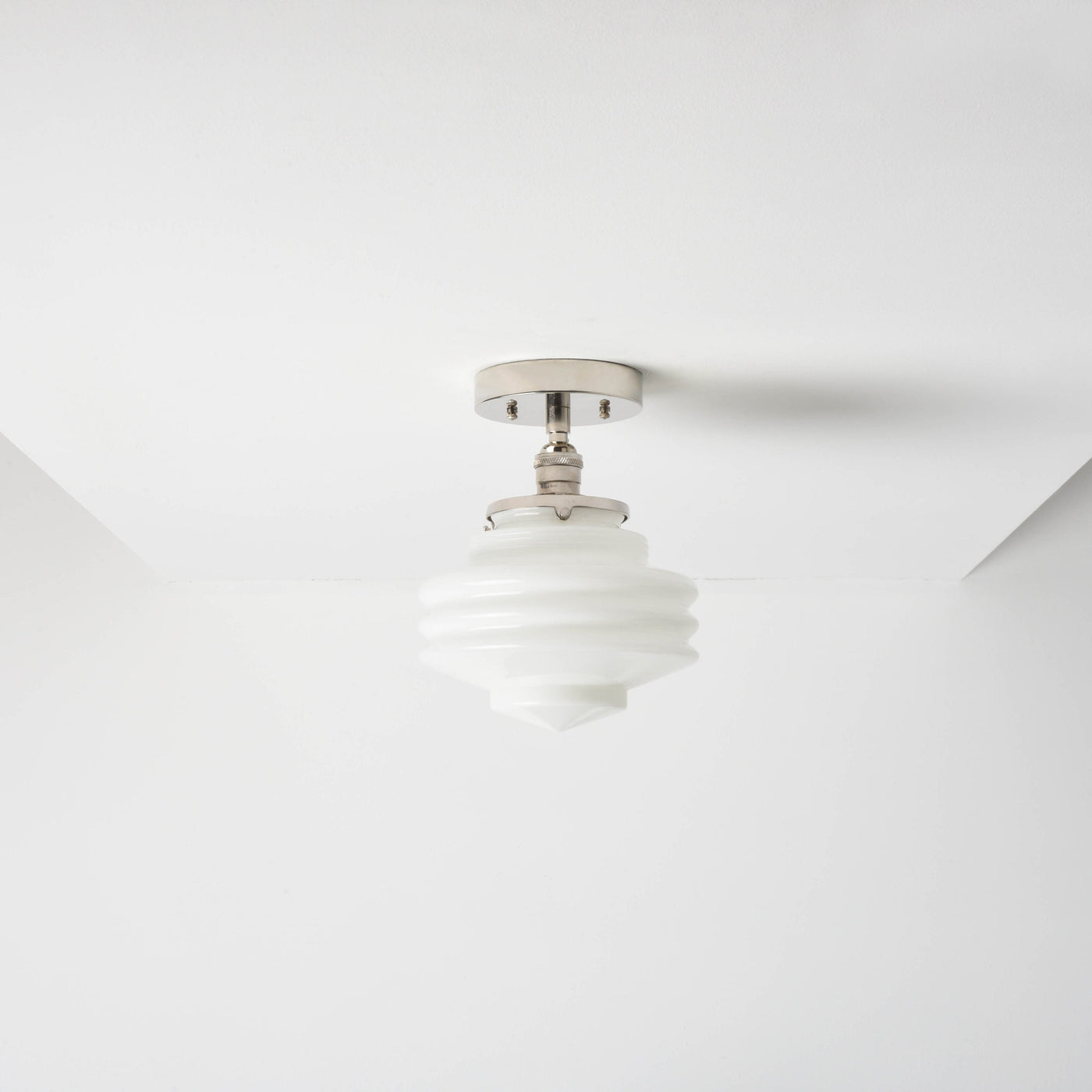 Pomona - Single Light Semi Flush Fixture - Illuminate Vintage